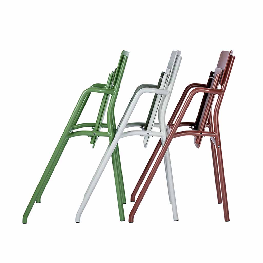 4er Set Flip-Up Chair