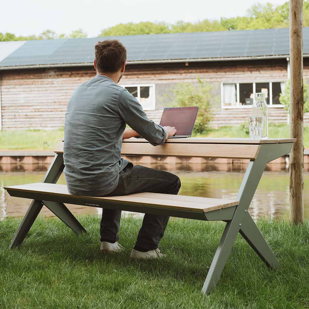 Gruen Tablebench mit Dutchtub von Weltevree 4