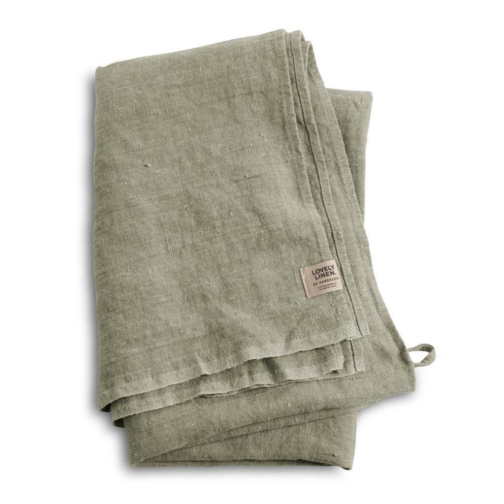 Lovely Linen Leinen Saunatuch Handtuch Avocado HL0162