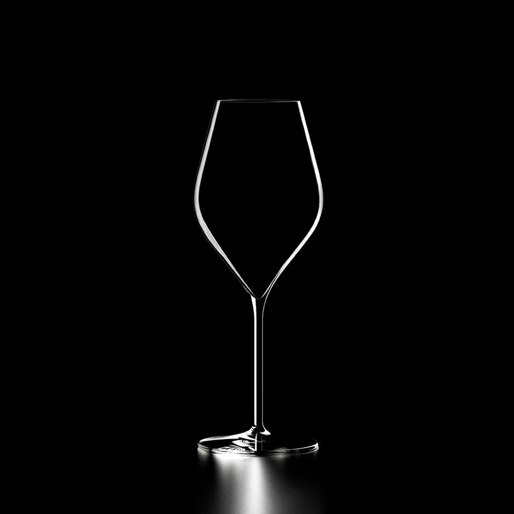 Absolus 38cl Sektglas von Lehmann Glass schwarz