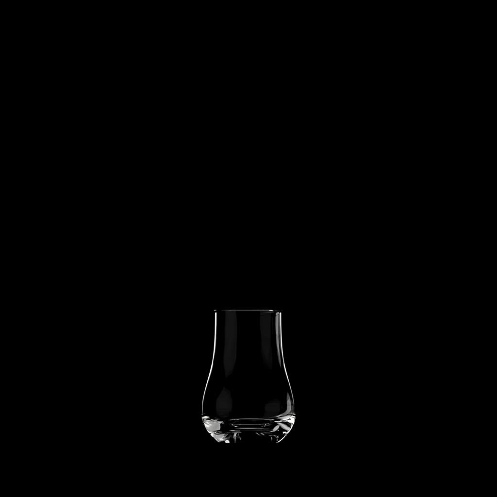 Islay 12cl Whiskyglas von Lehmann Glass schwarz