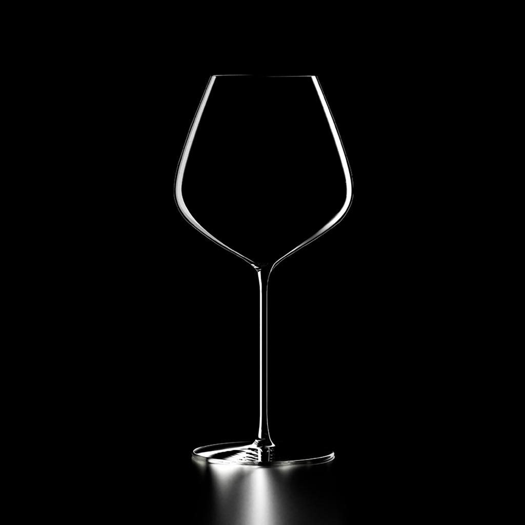 G. Basset Hommage 72cl Ultralight Weinglas von Lehmann Glass schwarz