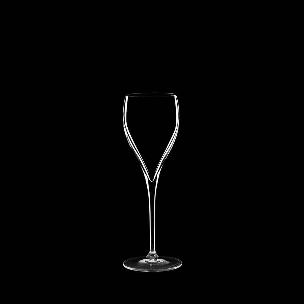 Opale 14cl Sektglas von Lehmann Glass schwarz