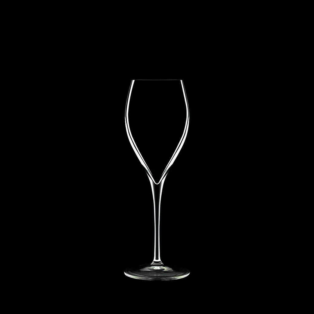 Opale 21cl Sektglas von Lehmann Glass schwarz